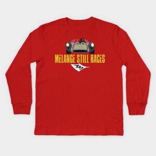 Melange Still Races Kids Long Sleeve T-Shirt